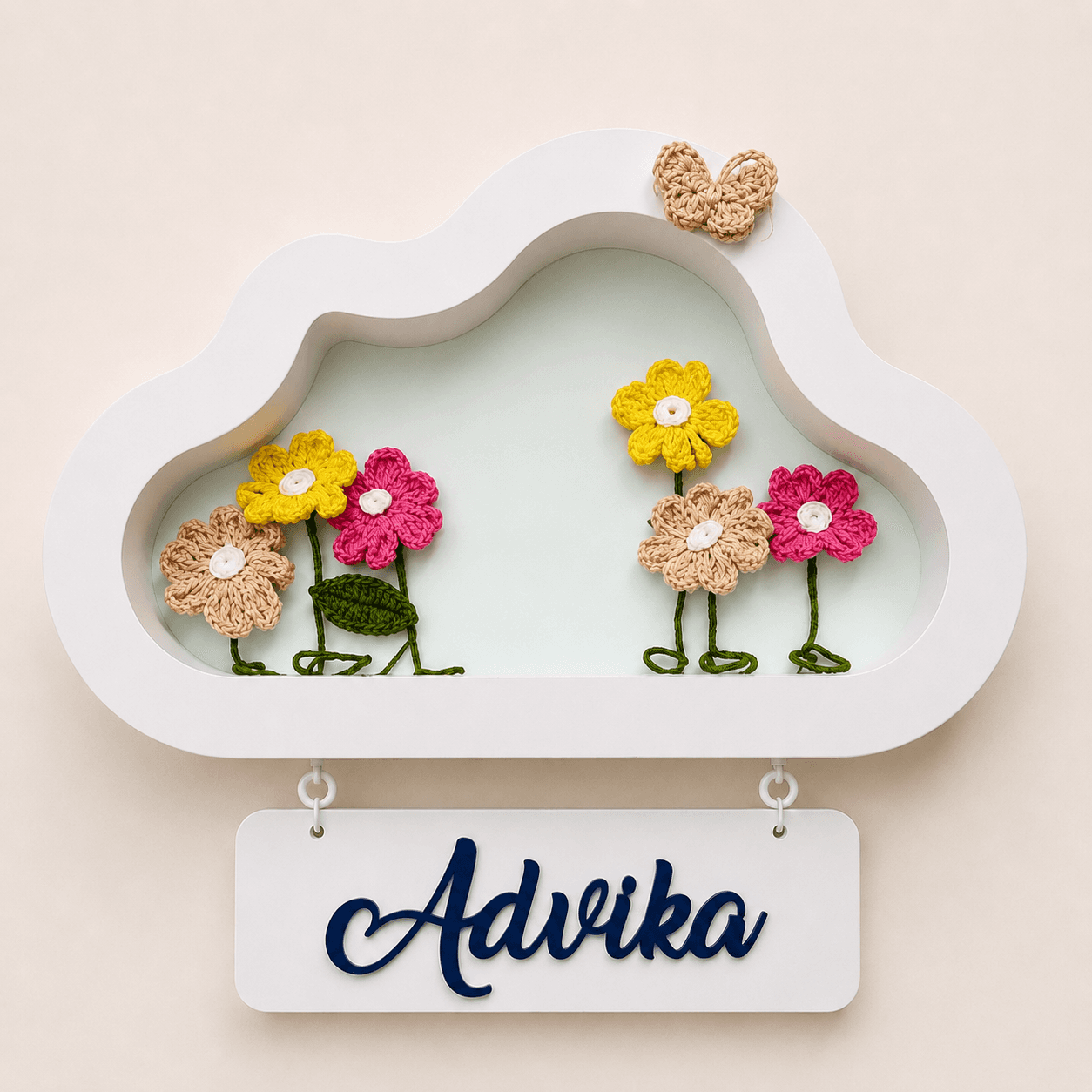 Customized nursery frame example 5
