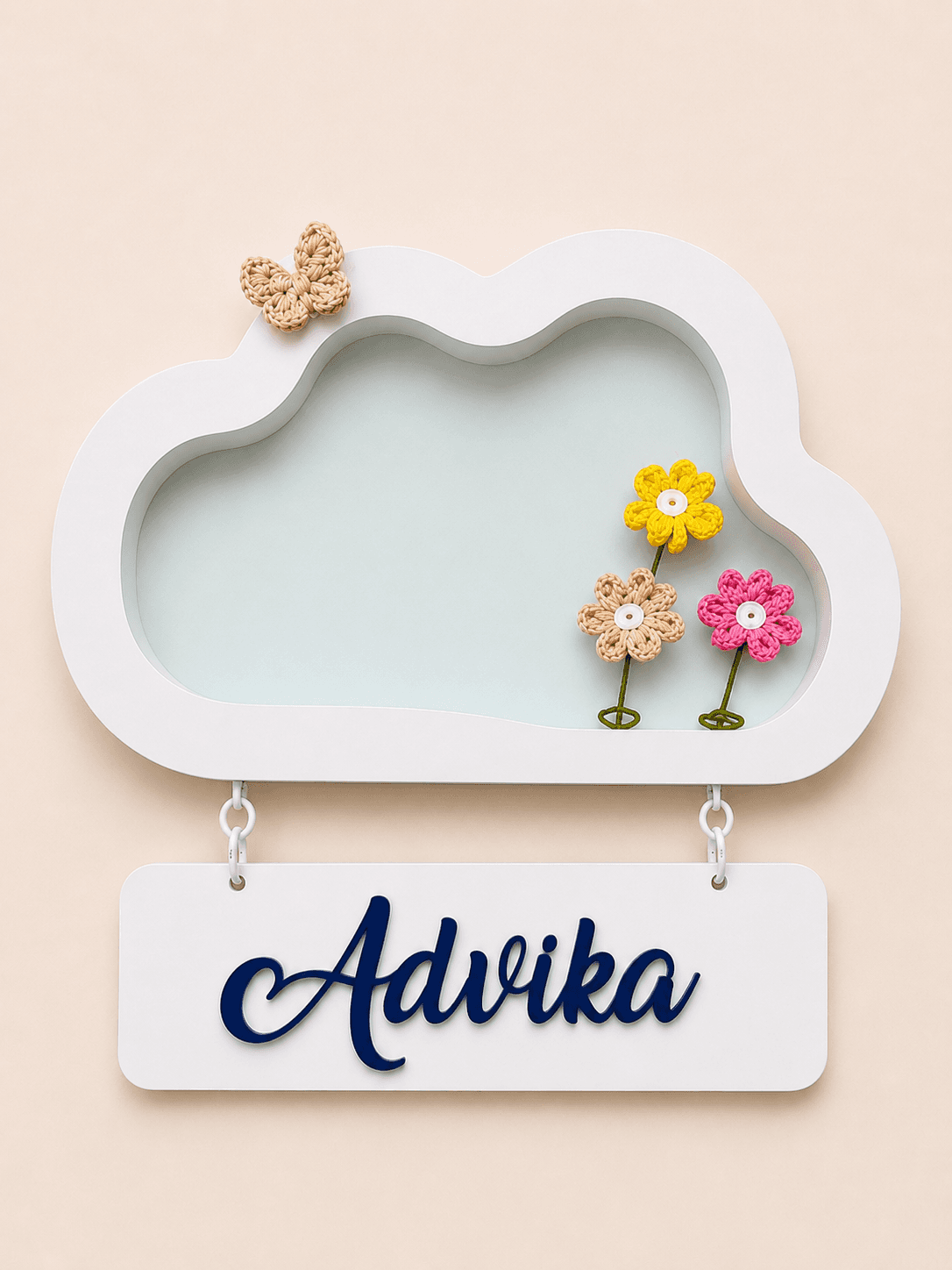 Customized nursery frame example 6